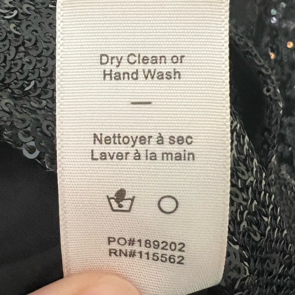 Likely Lilia Dress in Black Sequins - Picture 8 of 8